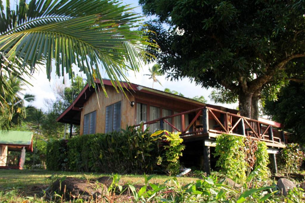 Maravu Taveuni Lodge มาเตย์ ภายนอก รูปภาพ