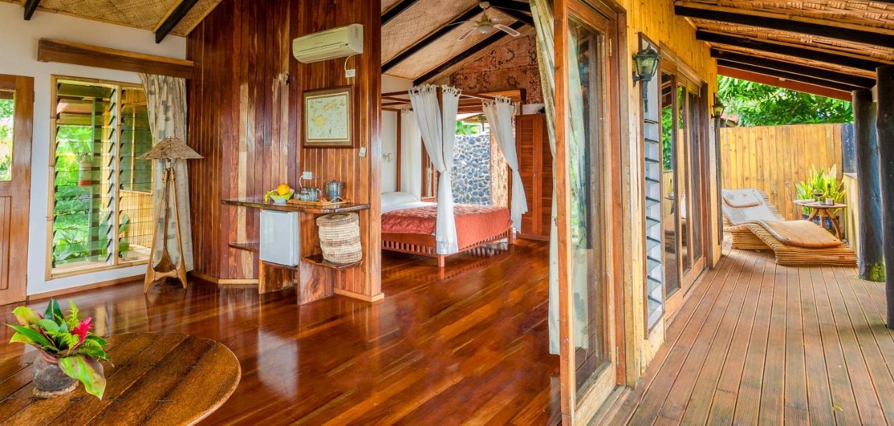 Maravu Taveuni Lodge มาเตย์ ภายนอก รูปภาพ